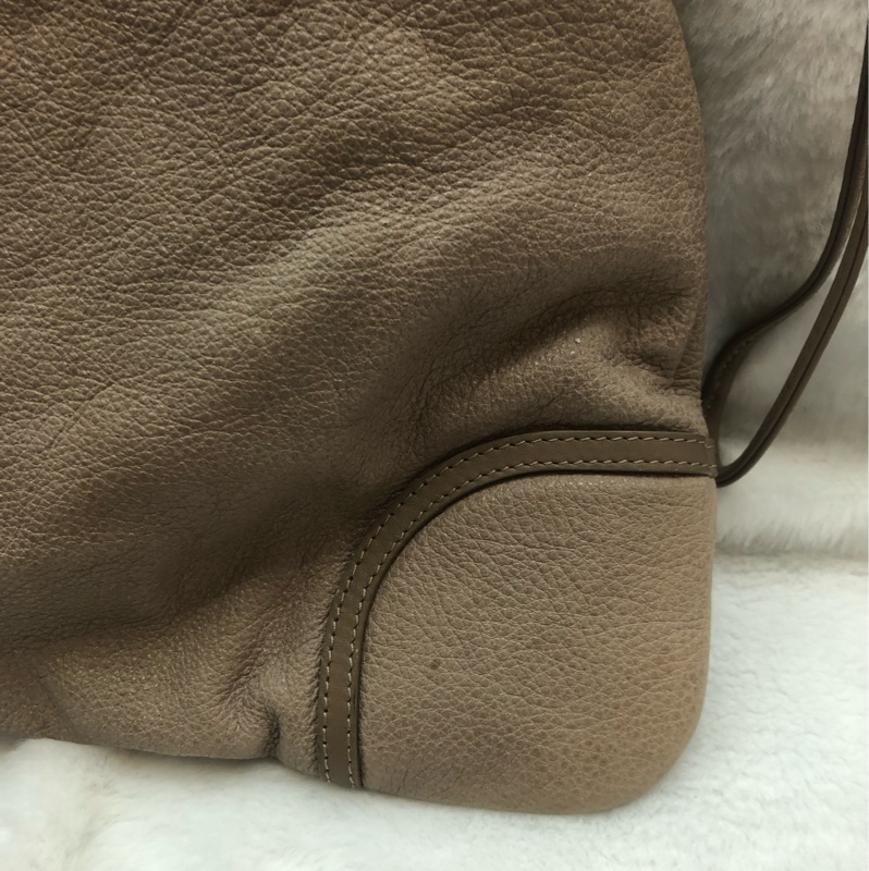 Chanel 奶茶淺啡 牛皮 大Tote IA625-12