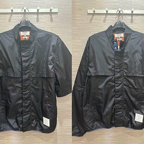 💎Han's house精品服飾💎 Thom Browne TB 尼龍 風衣 外套 手袖可拆 現貨4原價 55000