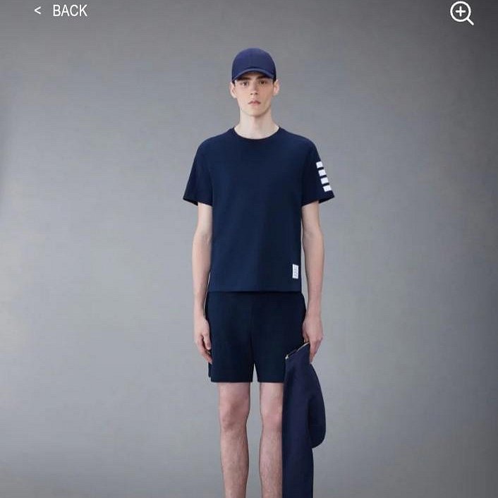 💎Han's house精品服飾💎 Thom Browne TB 4槓 短 T 日本製 原價 14600-4