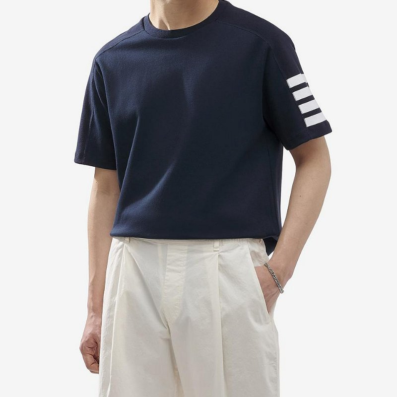 💎Han's house精品服飾💎 Thom Browne TB 4槓 短 T 日本製 原價 14600-7