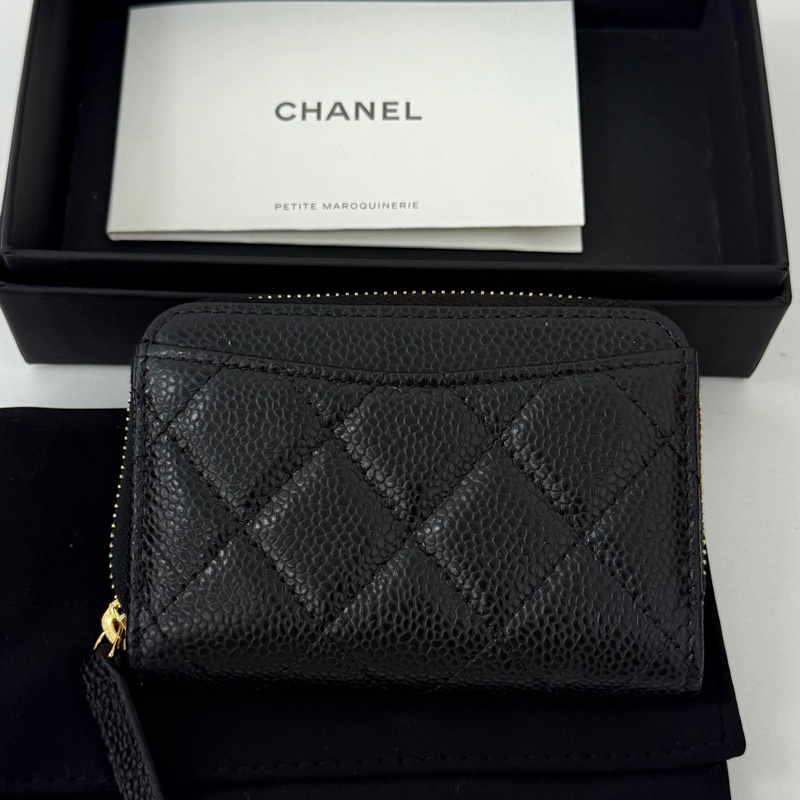 CHANEL 香奈兒零錢包,卡包 有盒-1