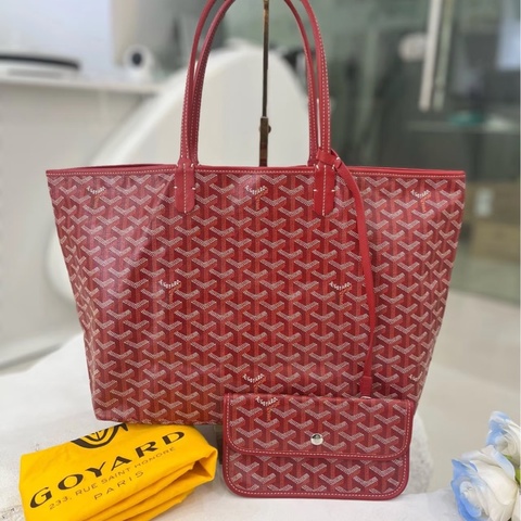 Goyard • 經典老花紅色Tote Pm拖特包 全網最低☝🏻