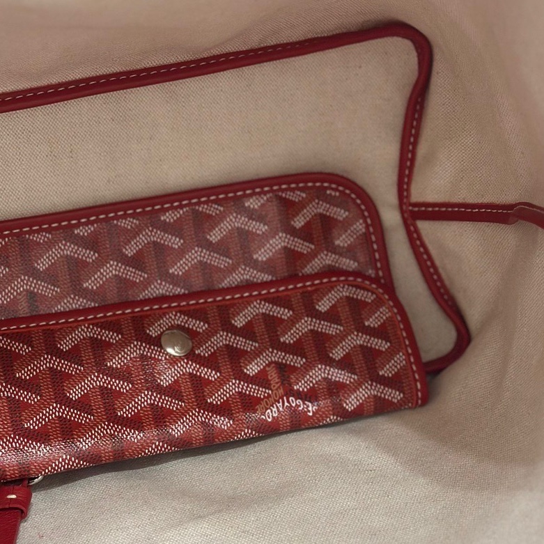 Goyard • 經典老花紅色Tote Pm拖特包 全網最低☝🏻-9