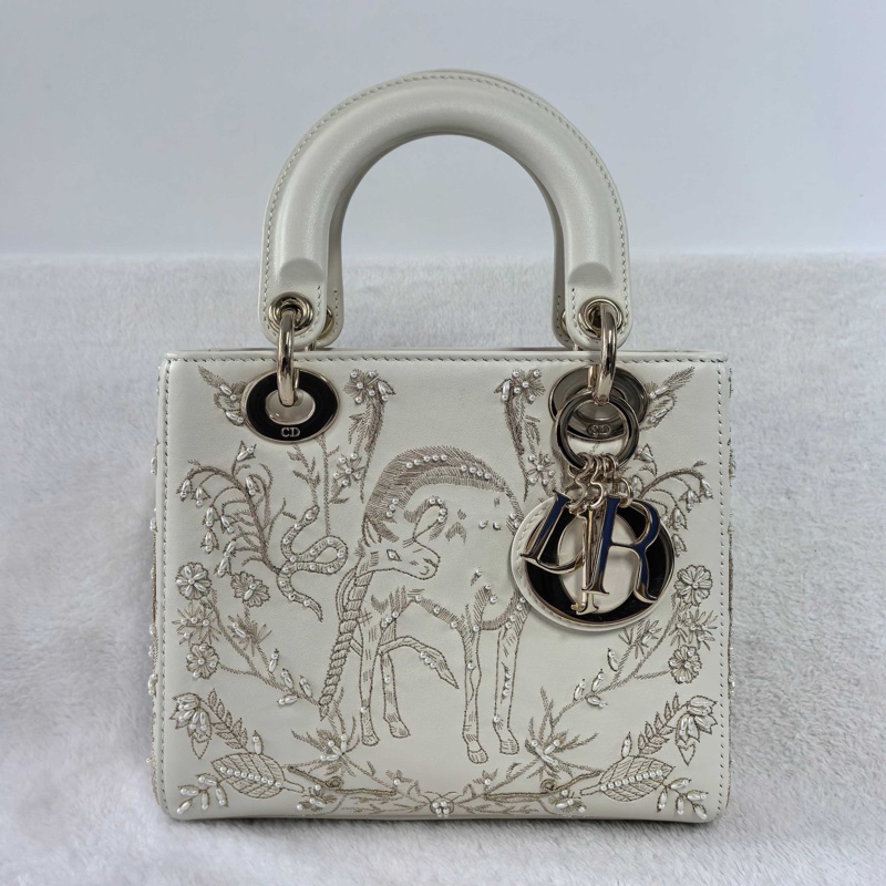 正品,99✨ Dior 迪奧 戴妃 四格獨角獸手提包斜背包-1
