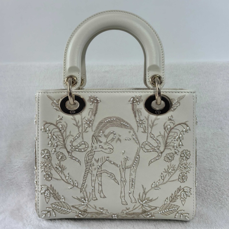正品,99✨ Dior 迪奧 戴妃 四格獨角獸手提包斜背包-2
