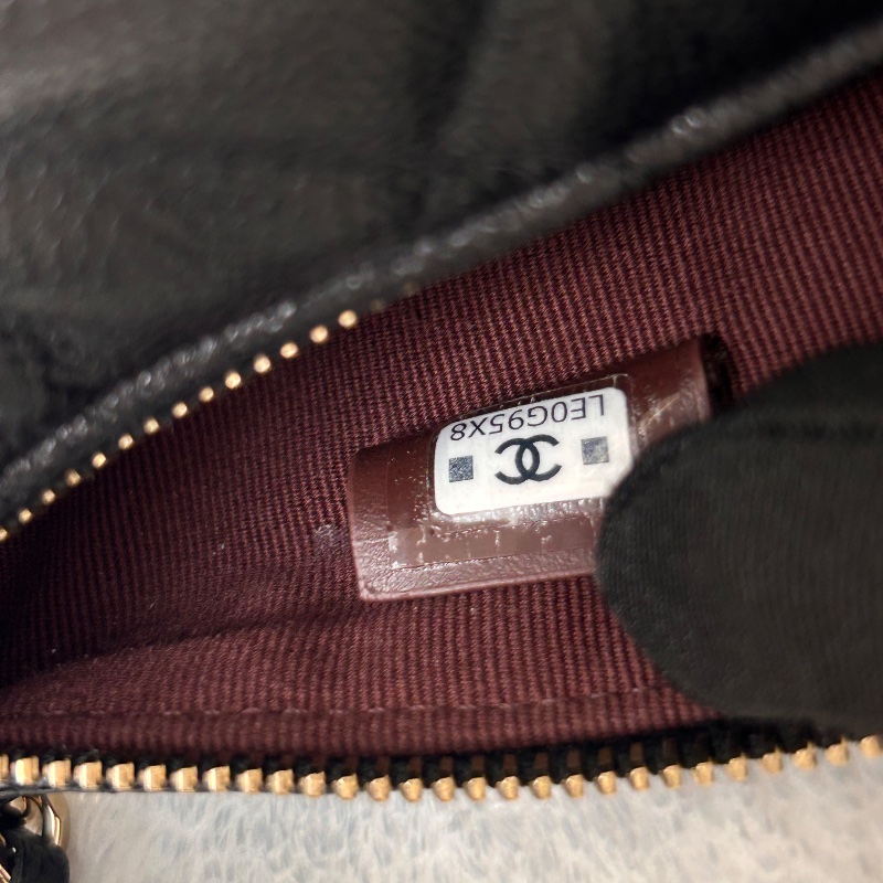 Chanel 25C Hobo 荔枝皮鏈條飯盒包-25