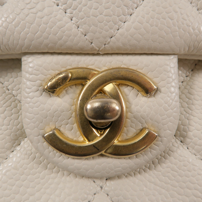 CHANEL 牛皮皮革Shoulder Bag鏈帶肩背袋-5