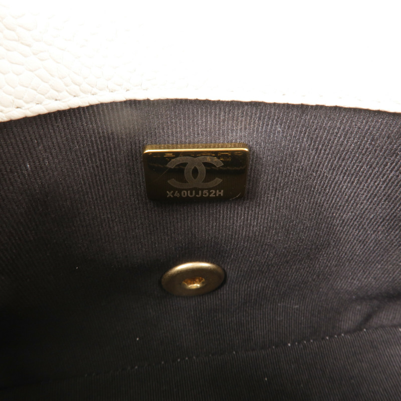 CHANEL 牛皮皮革Shoulder Bag鏈帶肩背袋-7