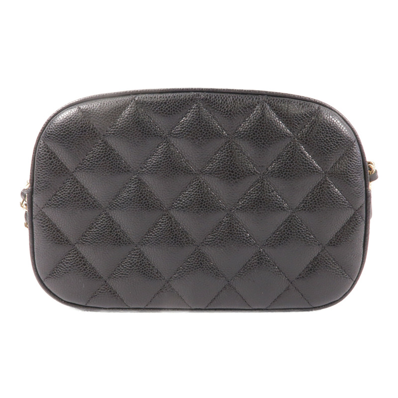 CHANEL 牛皮皮革Camera Bag鏈帶肩背袋-1