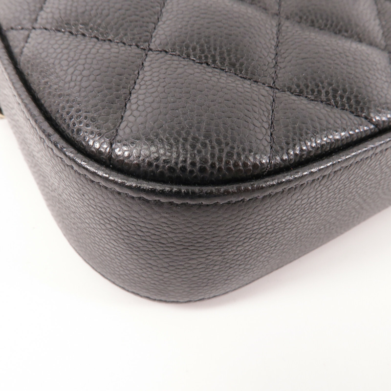 CHANEL 牛皮皮革Camera Bag鏈帶肩背袋-9
