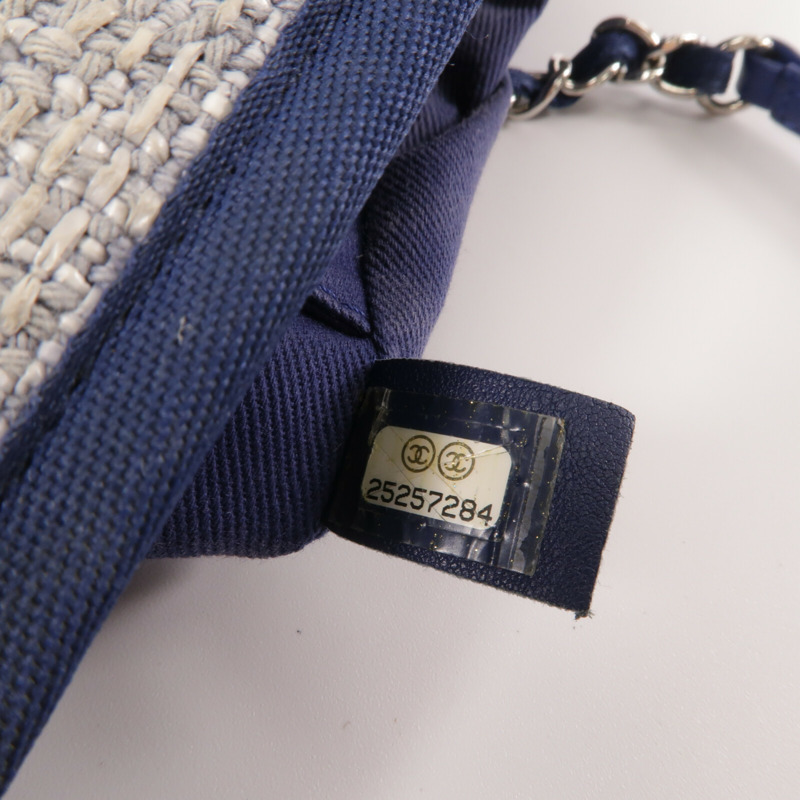 CHANEL 帆布Deauville Tote手挽袋-7