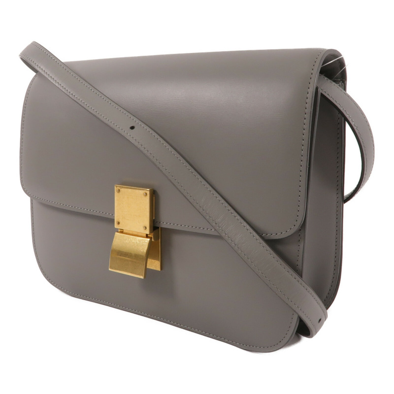 CELINE 牛皮皮革Classic Box Medium肩背袋-2