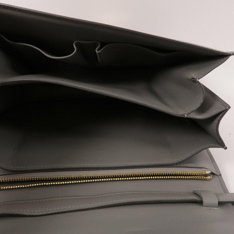 CELINE 牛皮皮革Classic Box Medium肩背袋-4