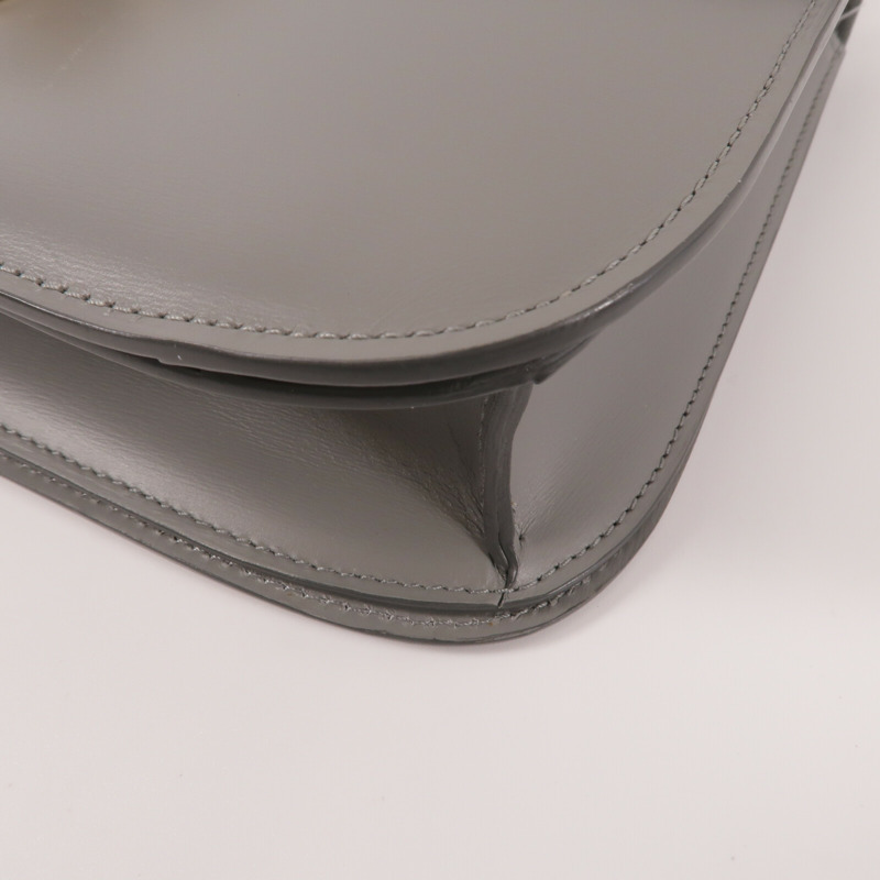 CELINE 牛皮皮革Classic Box Medium肩背袋-11