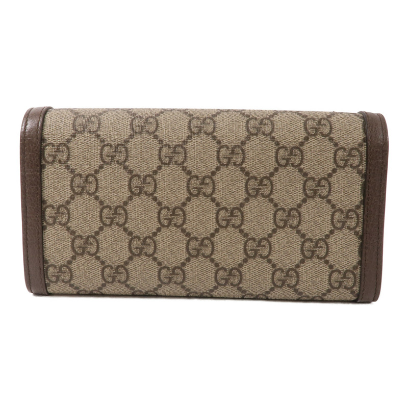 GUCCI 塗層帆布Ophidia Wallet With Chain鏈帶肩背袋-1