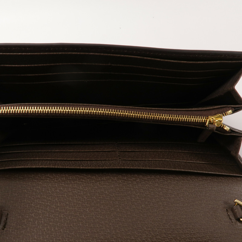 GUCCI 塗層帆布Ophidia Wallet With Chain鏈帶肩背袋-4