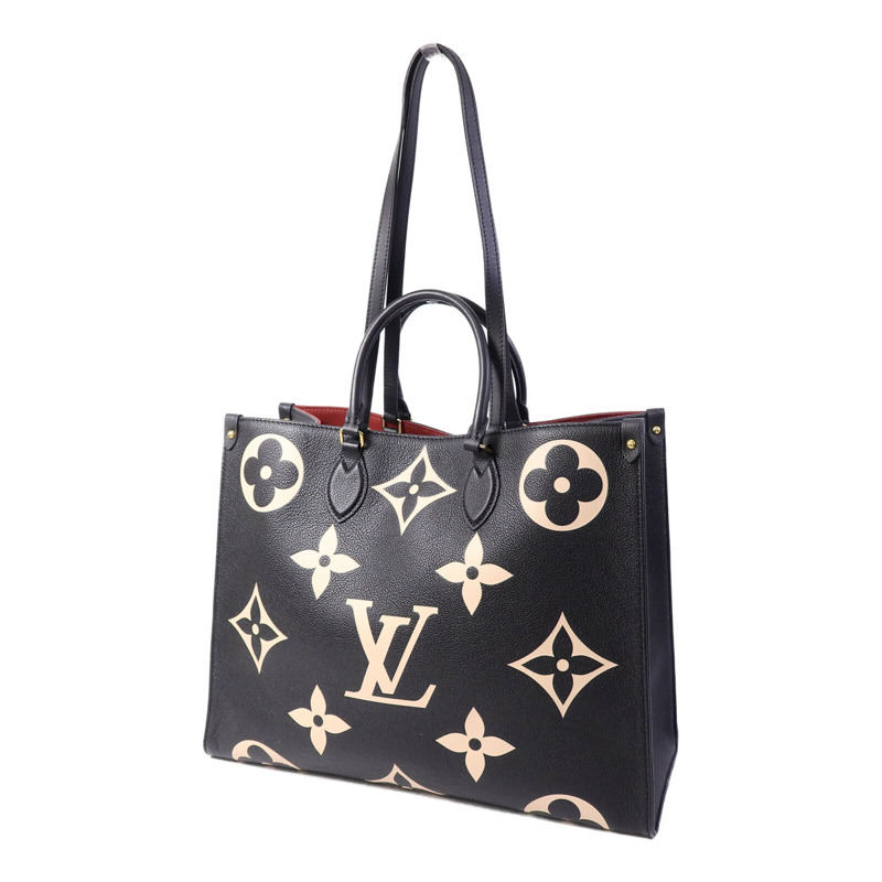 LOUIS VUITTON Monogram Empreinte OnTheGo GM手挽肩背兩用袋-2