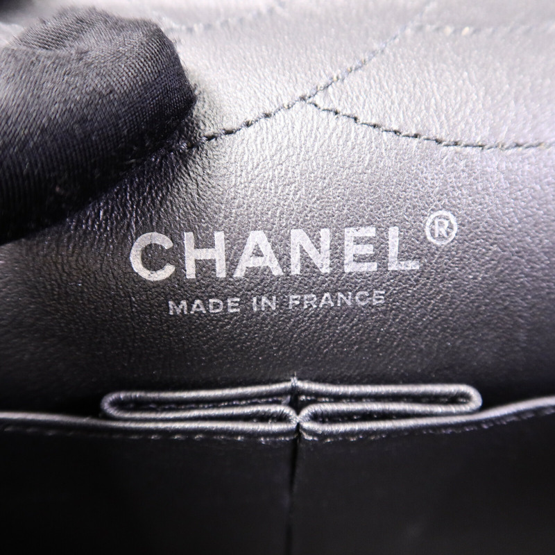 CHANEL 牛皮皮革2.55 Maxi鏈帶肩背袋-5