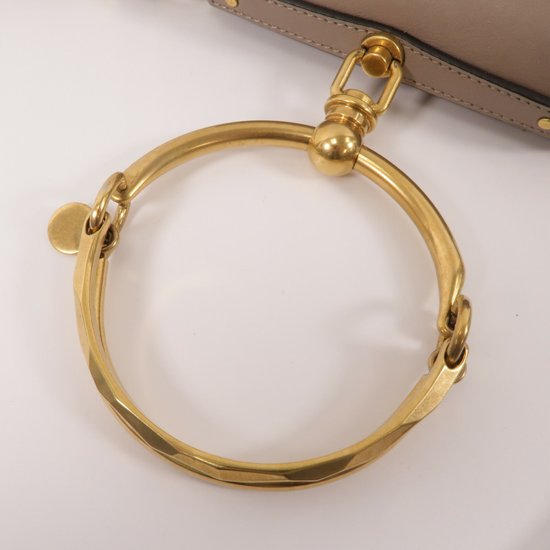 Chloe 牛皮皮革Nile手挽肩背兩用袋-7
