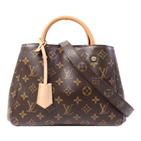 LOUIS VUITTON Monogram Montaigne BB手挽肩背兩用袋