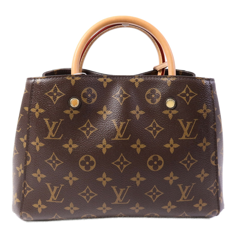 LOUIS VUITTON Monogram Montaigne BB手挽肩背兩用袋-1