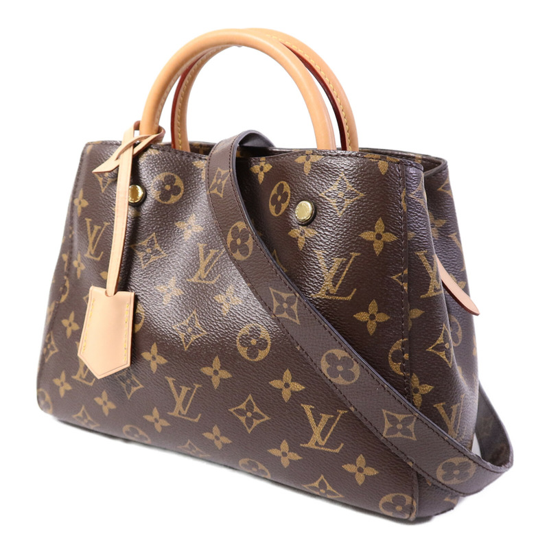 LOUIS VUITTON Monogram Montaigne BB手挽肩背兩用袋-2