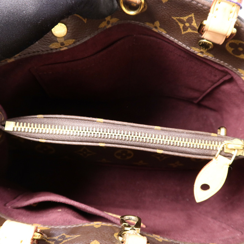 LOUIS VUITTON Monogram Montaigne BB手挽肩背兩用袋-4