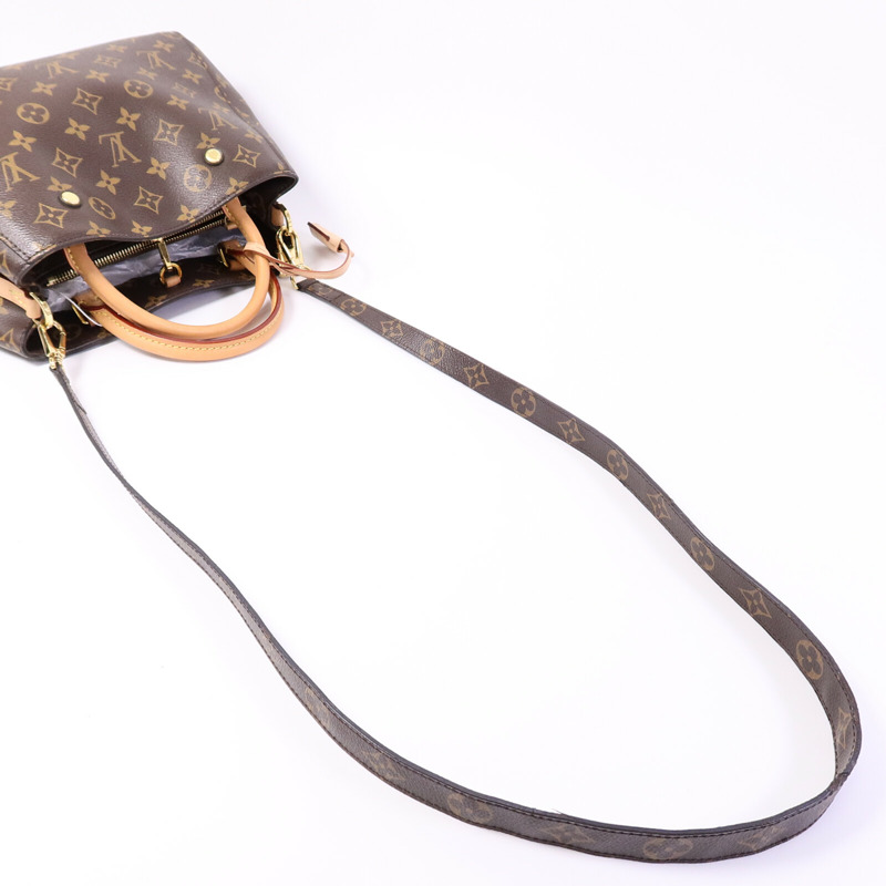 LOUIS VUITTON Monogram Montaigne BB手挽肩背兩用袋-8