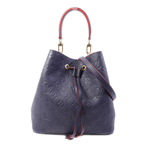 LOUIS VUITTON Monogram Empreinte Neo Noe MM手挽肩背兩用袋