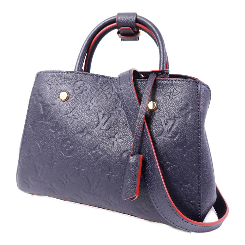 LOUIS VUITTON Monogram Empreinte Montaigne BB手挽肩背兩用袋-2
