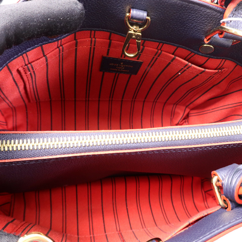 LOUIS VUITTON Monogram Empreinte Montaigne BB手挽肩背兩用袋-4
