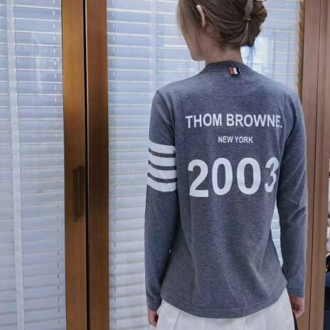 💎Han's house精品服飾💎Thom Browne TB 4槓 長T 2003創始年 限定 義大利製 男女共穿 現2/3原價 15600
