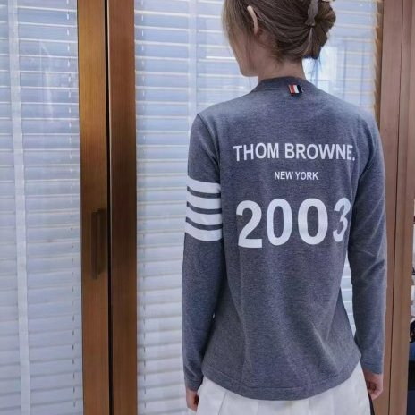💎Han's house精品服飾💎Thom Browne TB 4槓 長T 2003創始年 限定 義大利製 男女共穿 現2/3原價 15600-0