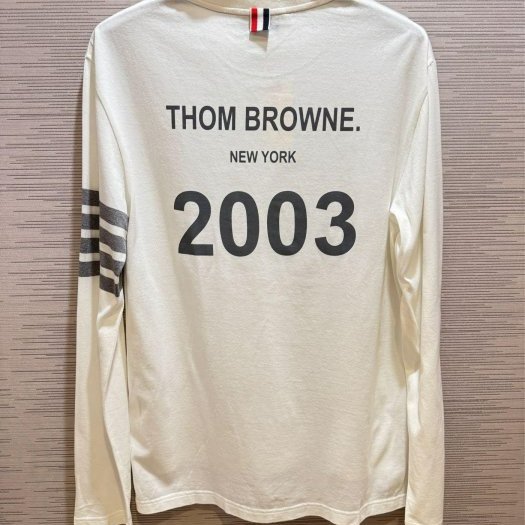 💎Han's house精品服飾💎Thom Browne TB 4槓 長T 2003創始年 限定 義大利製 男女共穿 現貨3/4 原價 15600-0