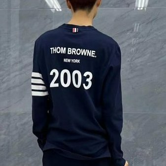 💎Han's house精品服飾💎Thom Browne TB 4槓 長T 2003創始年 限定 義大利製 男女共穿 現貨1/2 原價 15600-0