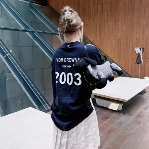 💎Han's house精品服飾💎Thom Browne TB 4槓 長T 2003創始年 限定 義大利製 男女共穿 現貨1/2 原價 15600-8