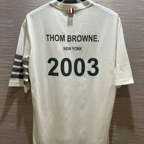 💎Han's house精品服飾💎Thom Browne TB 4槓 短T 2003創始年 限定 義大利製 男女共穿 現貨2 原價14600