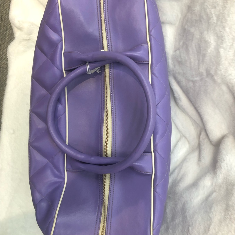 Chanel 紫色凌格旅行袋 IA656-7