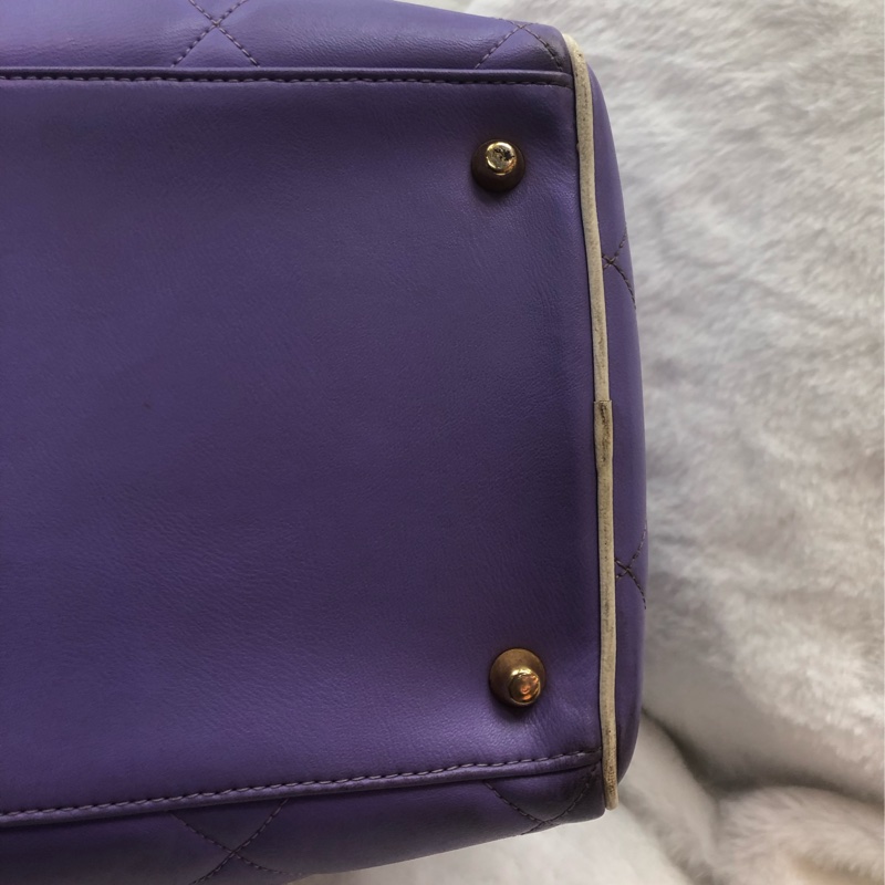 Chanel 紫色凌格旅行袋 IA656-10