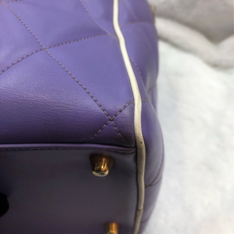 Chanel 紫色凌格旅行袋 IA656-12