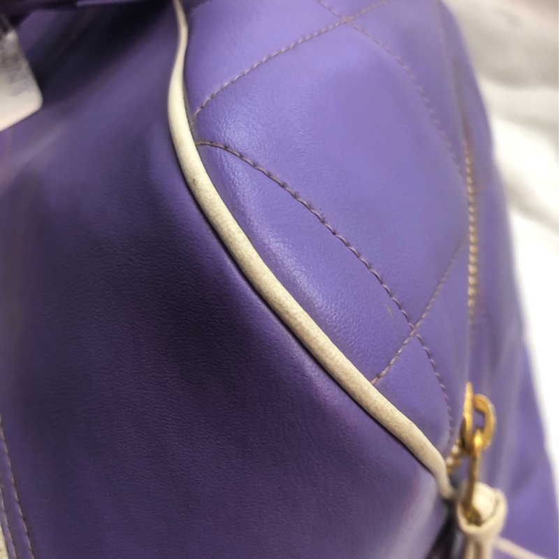Chanel 紫色凌格旅行袋 IA656-17