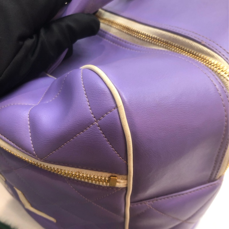 Chanel 紫色凌格旅行袋 IA656-18