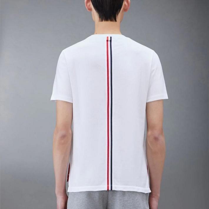 💎Han's house精品服飾💎Thom Browne 短 T 網眼布料 男女共穿 現貨 1原價14300-7