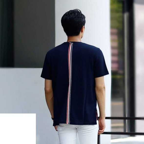 💎Han's house精品服飾💎Thom Browne 短 T 網眼布料 男女共穿 原價14300-0