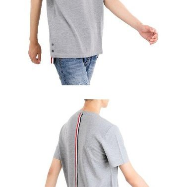 💎Han's house精品服飾💎Thom Browne 短 T 網眼布料 男女共穿 原價14300-2