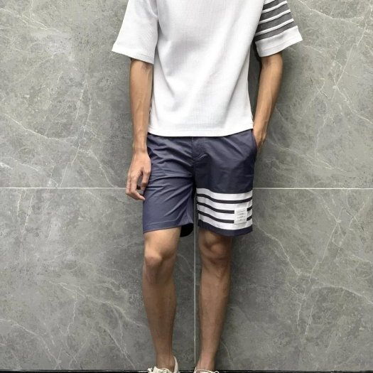 💎Han's house精品服飾💎THOM BROWNE TB 尼龍 四槓 海灘褲 短褲 現貨 5 原價19100-6