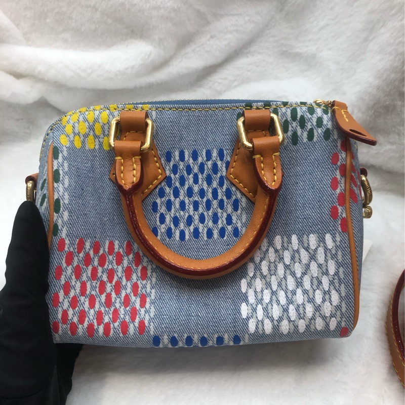 LV Speedy 牛仔 2Way IA500-1