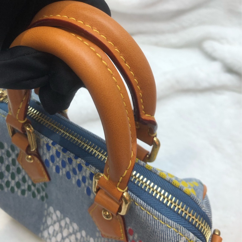 LV Speedy 牛仔 2Way IA500-16