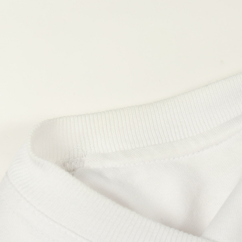 愛馬仕馬賽克連身裙,帶刺繡口袋,3E4509DL,純棉,白色,二手,女款 #34-4