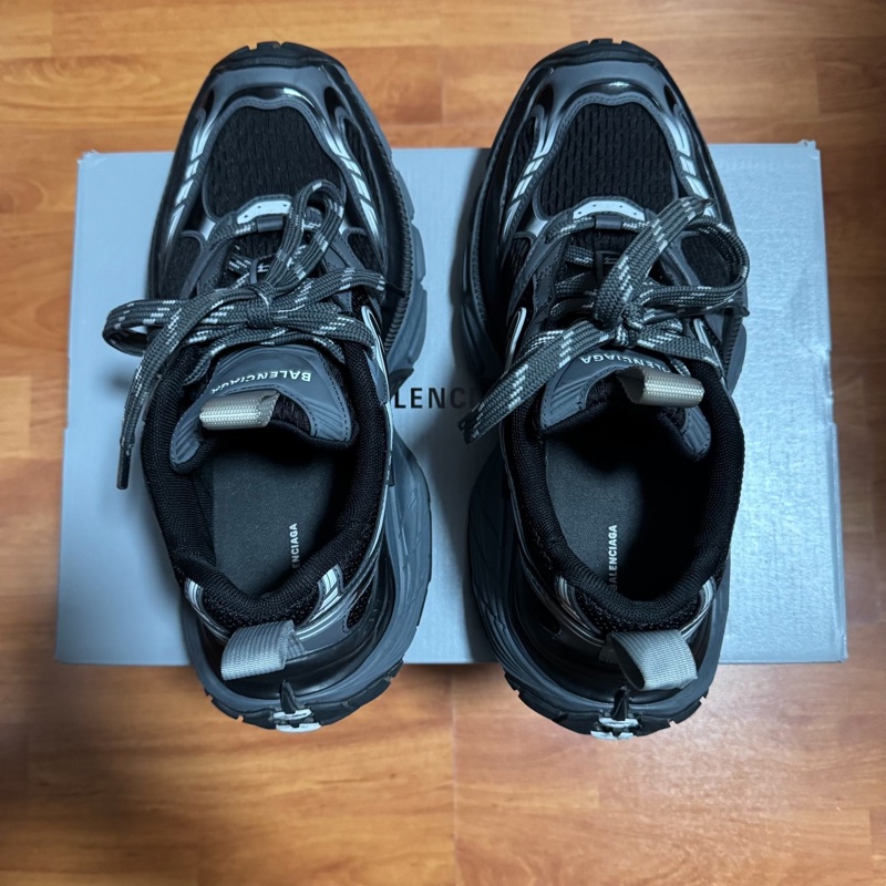 Balenciaga巴黎世家6XL 厚底低幫老爹鞋 男款 黑色 41碼-3